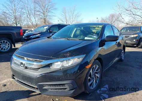 2017 Honda Civic Ex z USA, uszkodzony, nr VIN 19XFC2F79HE006366
